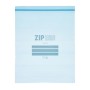 Set de Bolsas Reutilizables para Alimentos ziplock 30 x 40 cm Azul Polietileno 7 L (12 Unidades)