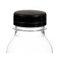 Bouteille Noir Transparent Plastique 250 ml 6 x 13,5 x 6 cm (24 Unités)