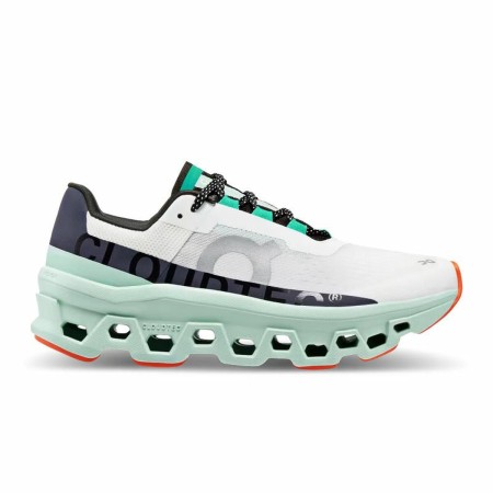 Chaussures de Running pour Adultes On Running Cloudmonster Aigue marine Femme