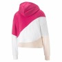 Sudadera con Capucha Mujer Puma Power Cat Rosa