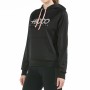 Sudadera con Capucha Mujer +8000 Anahi Negro