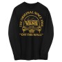 T-shirt à manches longues homme Vans Original Grind Boy Noir