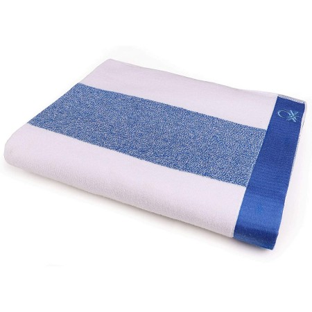 Serviette de plage Benetton Rainbow Bleu (160 x 90 cm)