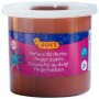 Pintura de Dedos Jovi Pintura de Dedos Marrón 125 ml (5 Unidades)