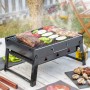 Barbecue Pliable Portatif à Charbon BearBQ InnovaGoods V0103439 Noir Fer (Reconditionné A)