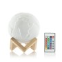 Lampe LED Rechargeable Planète Terre Worldy InnovaGoods V0103265 Blanc Multicouleur Plastique (Reconditionné A)