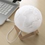 Lampe LED Rechargeable Planète Terre Worldy InnovaGoods V0103265 Blanc Multicouleur Plastique (Reconditionné A)