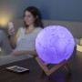 Lámpara LED Recargable Planeta Tierra Worldy InnovaGoods V0103265 Blanco Multicolor Plástico (Reacondicionado A)
