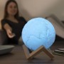 Lampe LED Rechargeable Planète Terre Worldy InnovaGoods V0103265 Blanc Multicouleur Plastique (Reconditionné A)