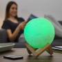 Lámpara LED Recargable Planeta Tierra Worldy InnovaGoods V0103265 Blanco Multicolor Plástico (Reacondicionado A)