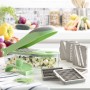 Cortador de Verduras, Rallador y Mandolina con Recetas y Accesorios 7 en 1 Choppie Expert InnovaGoods V0103134 (Reacondicionado