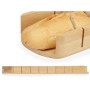 Tabla de Bambú para Cortar Pan Marrón 50 x 4,5 x 11 cm (6 Unidades)