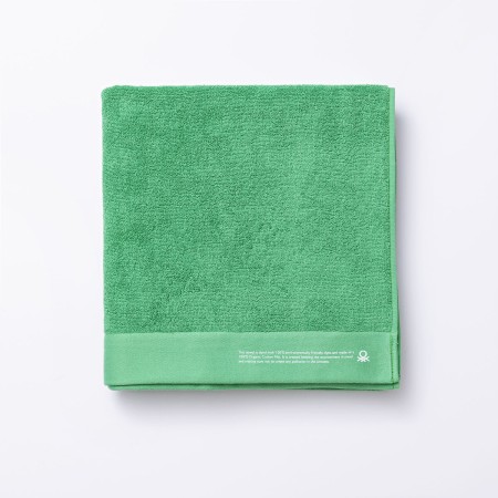 Serviette de toilette Benetton ORGÁNIC BE Vert 90 x 150 cm