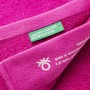 Serviette de toilette Benetton ORGÁNIC BE Fuchsia 50 x 90 cm Rose