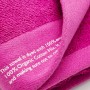 Serviette de toilette Benetton ORGÁNIC BE Fuchsia 50 x 90 cm Rose