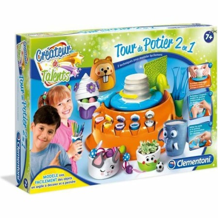 Juego de Manualidades Clementoni Creator of talents - 2-in-1 potter's wheel