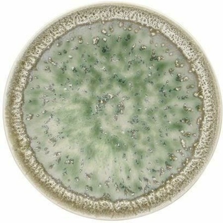 Plato Llano Novastyl 1 Verde Porcelana Ø 20 cm