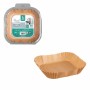 Papier pour friteuse sans huile Best Products Green 730226 Carré 50 Unités 16 x 16 cm