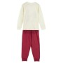 Pijama Infantil Warner Bros Rojo Beige