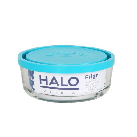 Panier-repas rond avec couvercle Halo Frige 800 ml ø 15 x 6 cm