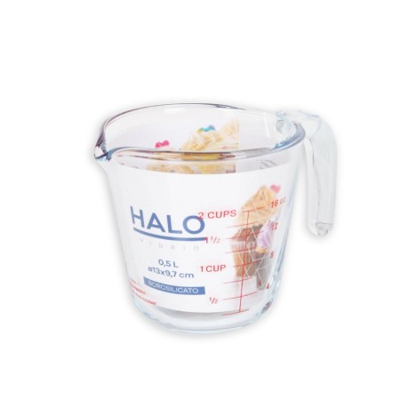 Jarra Medidora Halo  Vidrio 500 ml