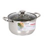 Casserole avec Couvercle en Verre Reslar  Acier 5 L ø 23,5 x 12,8 cm