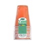 Lot de verres réutilisables Algon Orange 10 Unités 450 ml