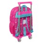 Cartable à roulettes Pinypon Bleu Rose 26 x 34 x 11 cm