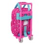 Cartable à roulettes Pinypon Bleu Rose 20 x 28 x 8 cm