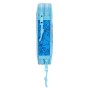 Plumier Doble Stitch Azul 12.5 x 19.5 x 4 cm (28 piezas)