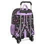 Mochila Escolar con Ruedas Monster High Creep Negro 33 x 42 x 14 cm