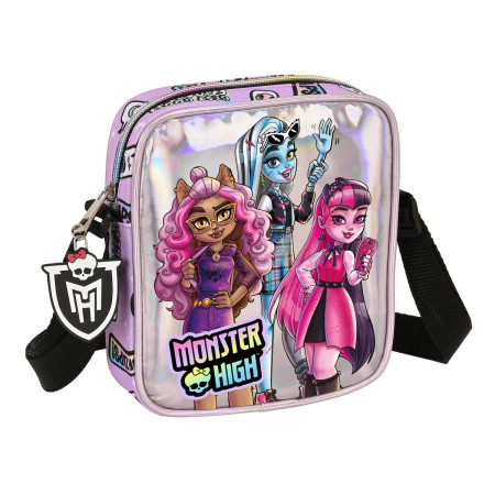 Sac à Bandoulière Monster High Best boos Lila 16 x 18 x 4 cm