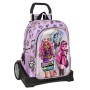 Mochila Escolar con Ruedas Monster High Best boos Lila 33 x 42 x 14 cm