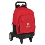 Mochila Escolar con Ruedas Sevilla Fútbol Club Negro Rojo 33 X 45 X 22 cm