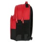 Mochila Escolar Sevilla Fútbol Club Negro Rojo 32 x 42 x 15 cm