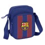 Bolso Bandolera F.C. Barcelona Rojo Azul marino 16 x 22 x 6 cm