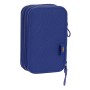 Plumier Triple F.C. Barcelona Rojo Azul marino 12.5 x 19.5 x 5.5 cm (36 Piezas)