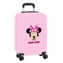 Maleta de Cabina Minnie Mouse My Time Rosa 20'' 34,5 x 55 x 20 cm