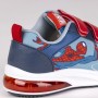 Zapatillas Deportivas con LED Spiderman Velcro Azul