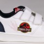 Zapatillas Deportivas Infantiles Jurassic Park Velcro Blanco