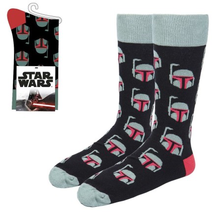 Chaussettes Boba Fett Noir