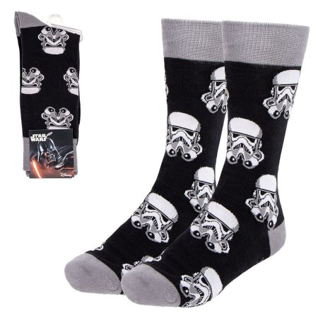 Chaussettes Star Wars Stormtrooper Gris