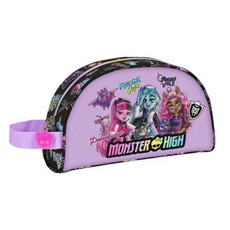 Neceser de Viaje Monster High Creep Negro Poliéster 300D 26 x 16 x 9 cm