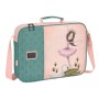 Cartera Escolar Santoro Swan lake Gris Rosa 38 x 28 x 6 cm