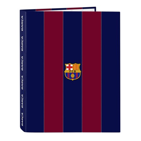 Carpeta de anillas F.C. Barcelona Rojo Azul marino A4 26.5 x 33 x 4 cm