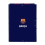 Dossier F.C. Barcelona Rouge Blue marine A4