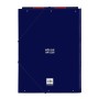 Carpeta F.C. Barcelona Rojo Azul marino A4