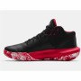 Chaussures de Basket-Ball pour Adultes Under Armour Jet '21 Noir Rouge