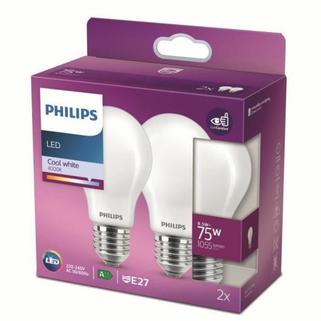 Bombilla LED Philips Bombilla 75 W (2 Unidades)
