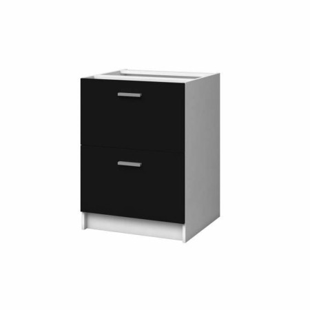 Mueble Auxiliar Blanco Negro mate